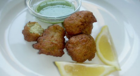 Baajiye Blacked eye bean fritters