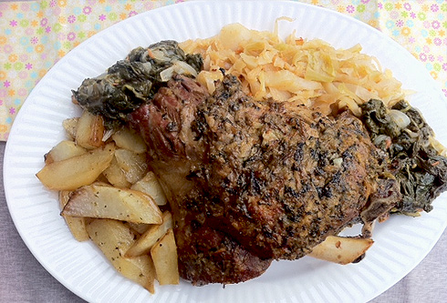 Leg of lamb