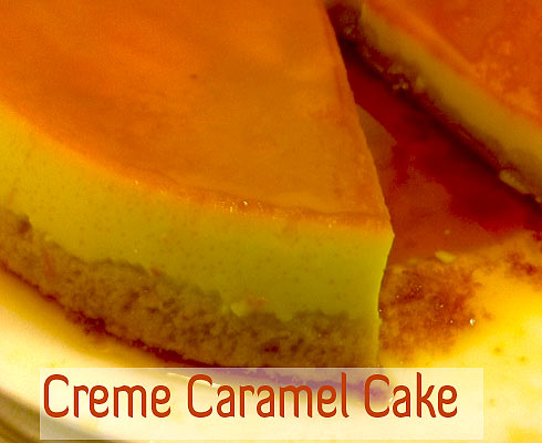 Creme-Caramel-Cake