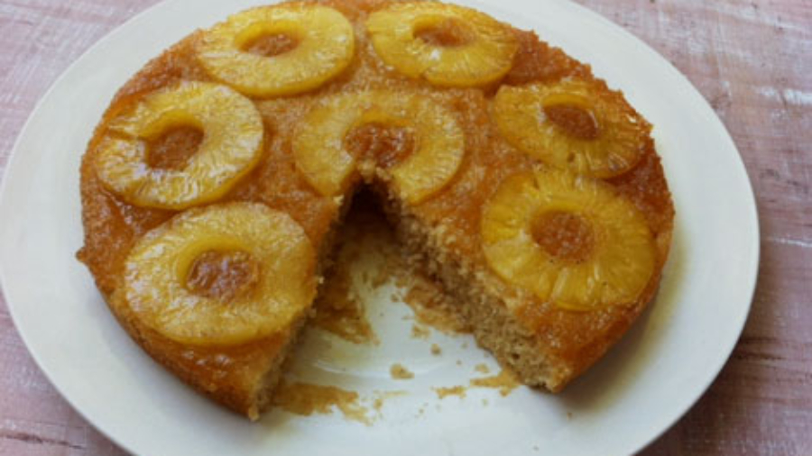 pineapple upside-down cake